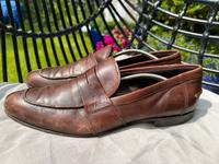 Original Prada Mokassins Loafer Schuhe Gr.43,5 / 9,5 Leder braun Berlin - Spandau Vorschau