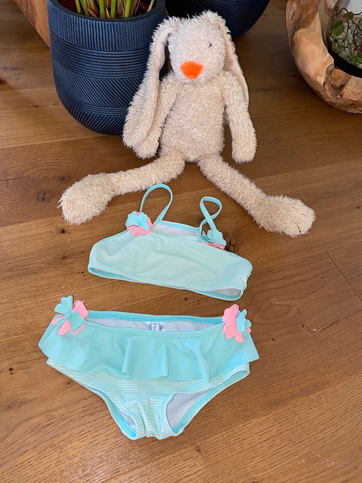 Sanetta~ Bikini mint apricot ~ Gr. 116 TOP in Plauen