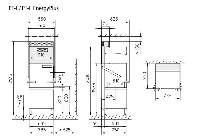 Winterhalter PT-L PTL EnergyPlus Haubenspülmaschine NEU in Mörfelden-Walldorf