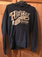 Tommy Hilfiger Denim Hoodie, dunkelblau, Kapuzen Pullover, Gr. L Frankfurt am Main - Sachsenhausen Vorschau