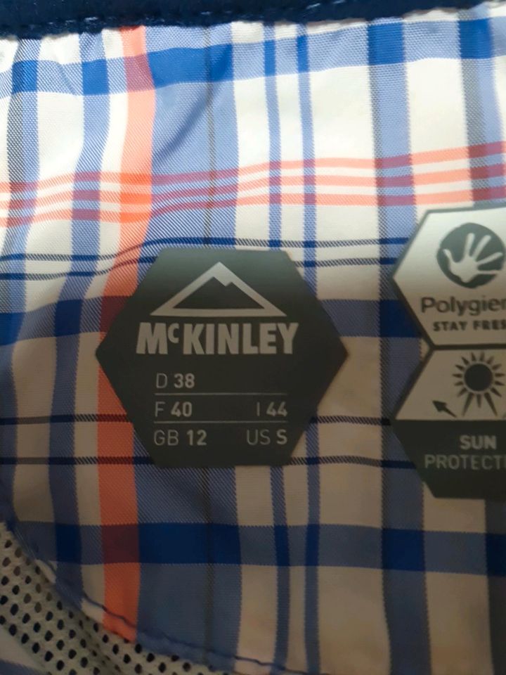 Mc Kinley Damen Bluse gr.38,S,Outdoor Hemd,Shirt,VB.6 € in Zell (Mosel)