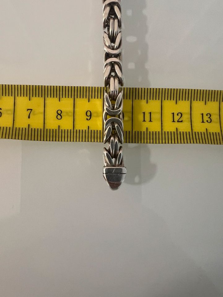 6mm Königskette Silber Armband 925 in Bremen