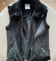 Zara Weste Biker Weste oversize Lederweste schwarz XS Niedersachsen - Harsefeld Vorschau