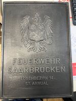 Schild Feuerwehr Saarbrücken St. Arnual Saarbrücken-West - Gersweiler Vorschau