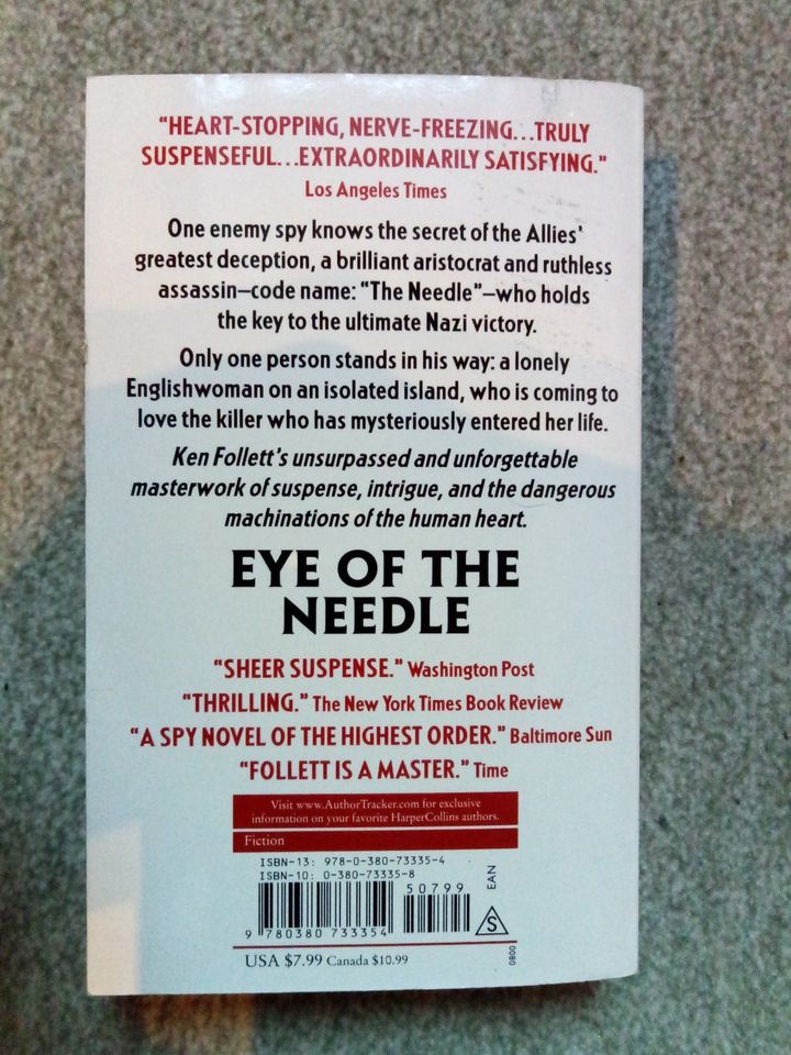 Eye of the Needle von Ken Follett in Aichwald