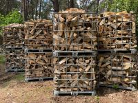 Brennholz - Kaminholz Kiefer - gesägt, gespalten, luftgetrocknet Niedersachsen - Ahausen Vorschau