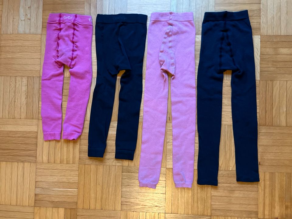 Ewers Falke Strümpfe Leggings Strumpfhose Gr 92 98/104 rosa blau in Bad Schussenried