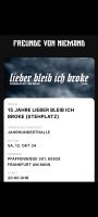 Vega Konzert Karte 12.10.24 Frankfurt Jahrhunderthalle Hessen - Hosenfeld Vorschau