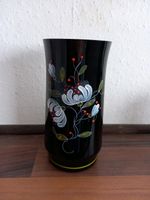 Vase Glasvase schwarz Glas Höhe ca. 18 cm Niedersachsen - Oetzen Vorschau