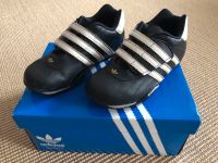 adidas Kinder Sneakers, schwarz/weiß/gold, Gr.27, Klettverschluss Thüringen - Gotha Vorschau