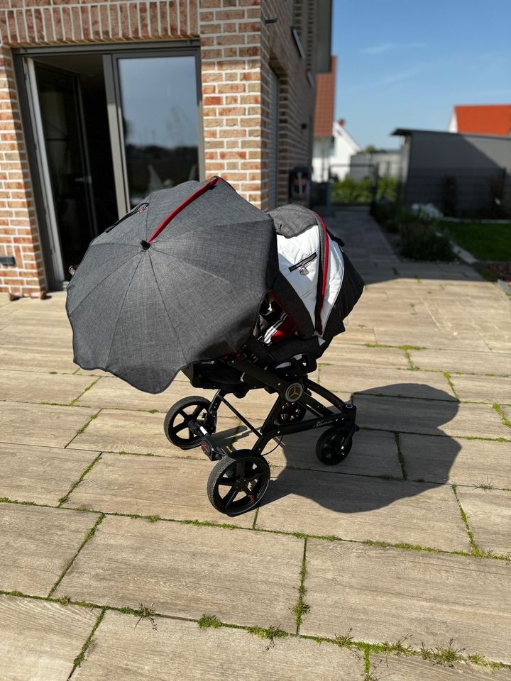 Hartan Xperia/Racer Kinderwagen Modelljahr 2017 anthrazit/weiß in Lengede