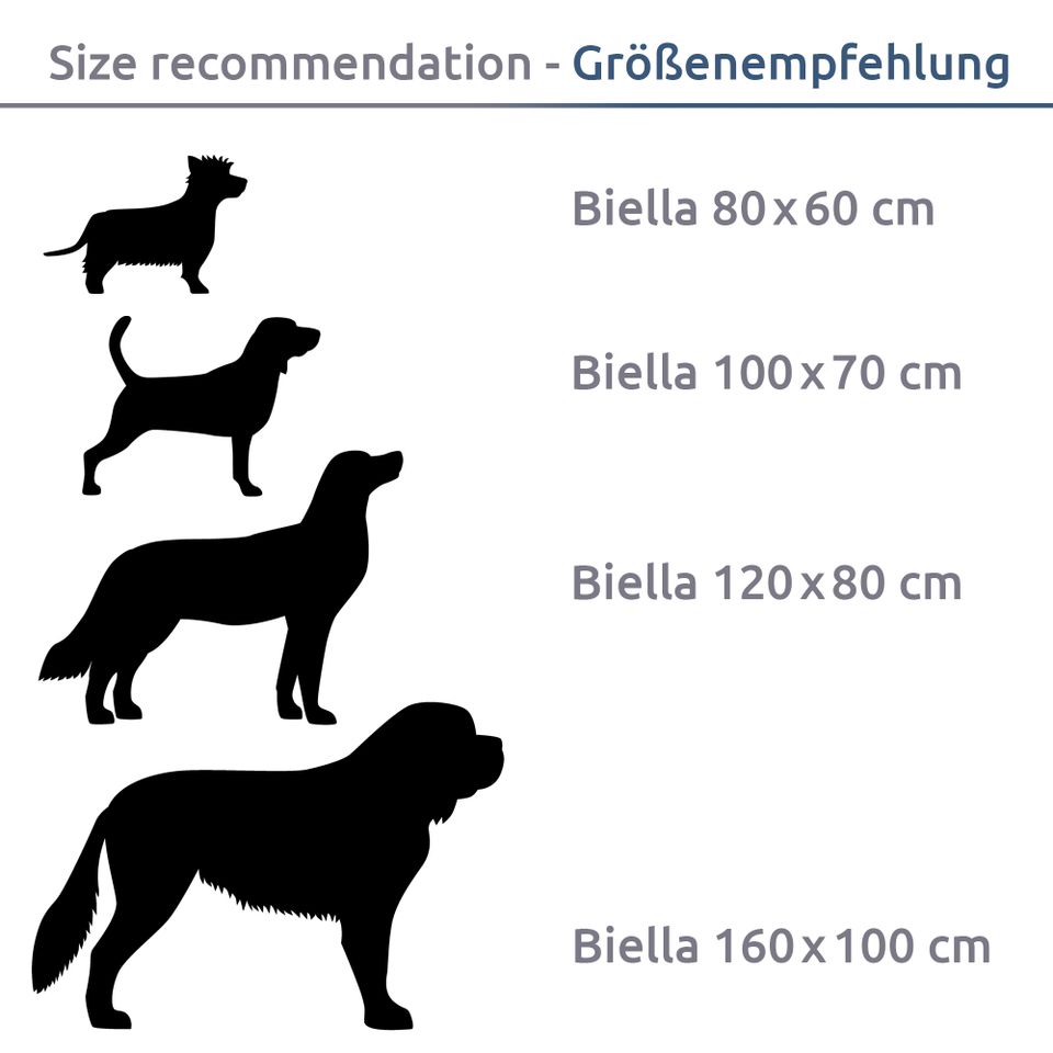 your GEAR Biella 100x70x10 cm orthopädisches Hundebett, 71373 in Bocholt