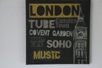 LEINWAND ⭐️ London Tube Soho 25x25cm NEUw. Bild Baden-Württemberg - Radolfzell am Bodensee Vorschau