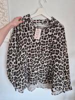 Musslin Bluse Leopardenmuster Kreis Pinneberg - Wedel Vorschau