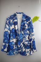 Mango Blazer Blue Weiß 40 L neu XL Blumen Jacke Oberteil Blau Wandsbek - Hamburg Jenfeld Vorschau