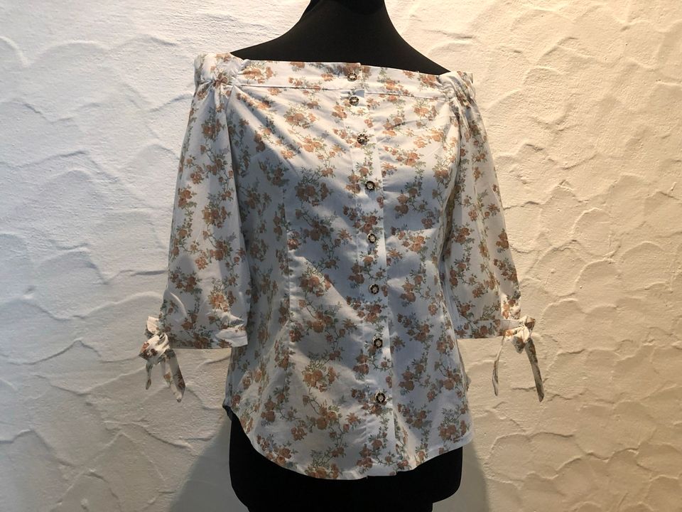 Marjo Bluse Trachtenbluse, Gr.38, Neu mit Etikett (NP 40€) in Eching (Kr Freising)