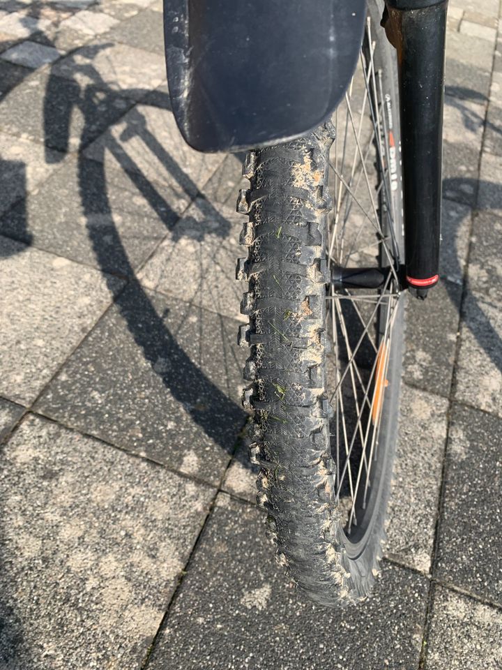 MTB Scott Reflex 26'' Damenrad Silber 27-Gang FAHRBEREIT in Nideggen / Düren