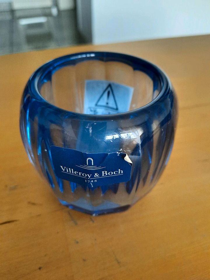 Villeroy & Boch Coloured DeLight Teelichthalter klein blau neu in Saarbrücken