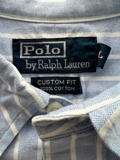 Ralph Lauren 2 Hemden1x hellblau weiß gestreift, 1x grau  Gr. L in Karlsruhe