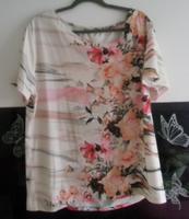 Shirt 4XL xxxxL neuwertig Stoff Blumen Muttertag Urlaub Ostern Unstruttal - Reiser Vorschau