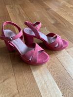 Schuhe Plateausandaletten altrosa Tamaris Touch it Gr. 38 Bayern - Gablingen Vorschau
