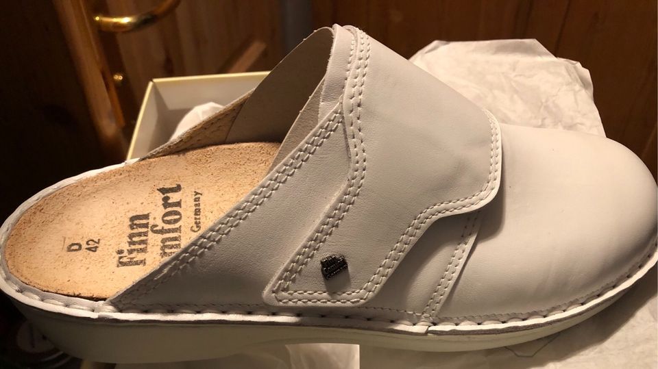 Finn Comfort Clogs Venedig Weiß GR 42 ovp in Düsseldorf