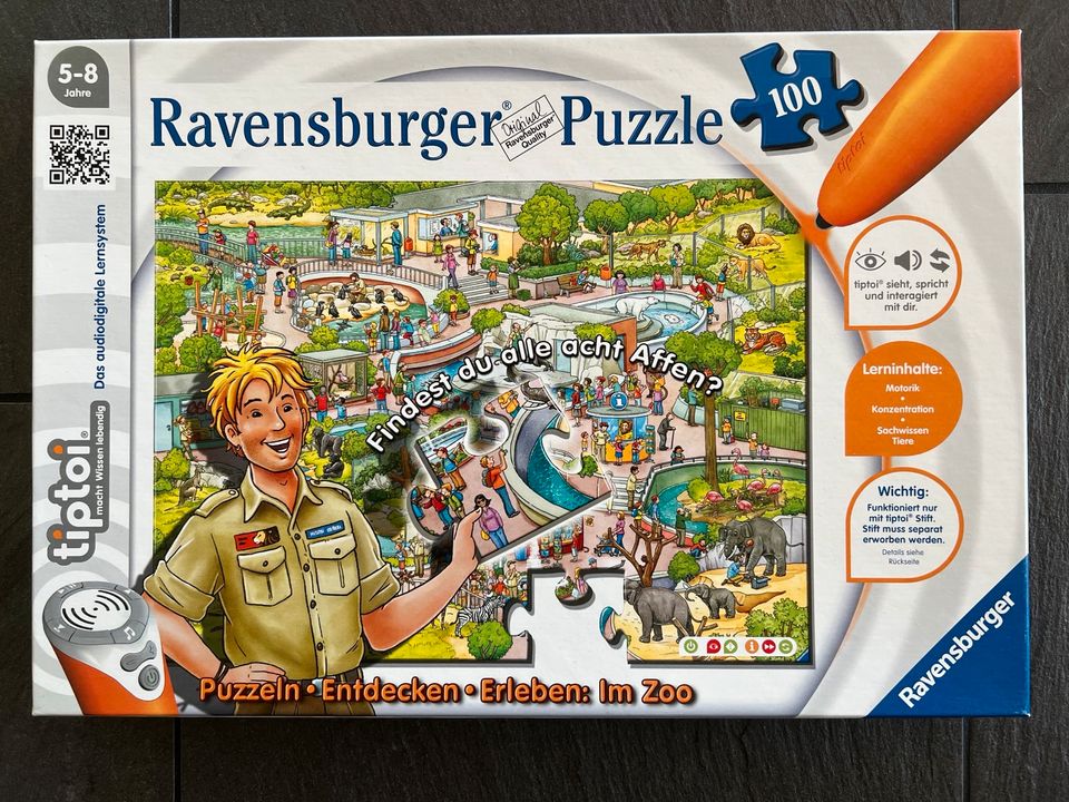 Ravensburger Tiptoi Puzzle Im Zoo in Schemmerhofen