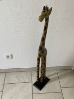 Hübsche Holz-Giraffe Deko 98 cm Niedersachsen - Salzbergen Vorschau