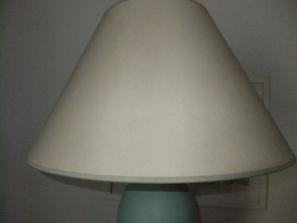 Lampe mediterran.Stil H.ca.62cm,Pastellfarben s.gepfl 30Eur.NR in Castrop-Rauxel