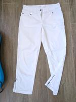 Damen 3/4 Jeans weiß Hessen - Groß-Umstadt Vorschau