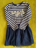 Kleid von Königsmühle mi Pailletten Mädchen Gr 104 in blau / grau Bayern - Gröbenzell Vorschau