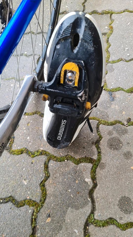 Shimano Klickschuhe Rennrad Größe 45 in Thalmässing