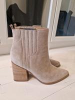 Marc Fisher Stiefelette taupe Gr 42 Hessen - Erbach Vorschau