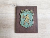 WANDBILD HOLZ mit MESSING WAPPEN WILHELMSHAVEN Niedersachsen - Helmstedt Vorschau