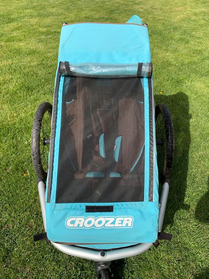 Croozer Fahrradanhänger Kinderwagen in Wanzleben