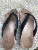 Superga,Zehensandale,Zehentrenner,Gr.39,Glitzer schwarz Nürnberg (Mittelfr) - Oststadt Vorschau
