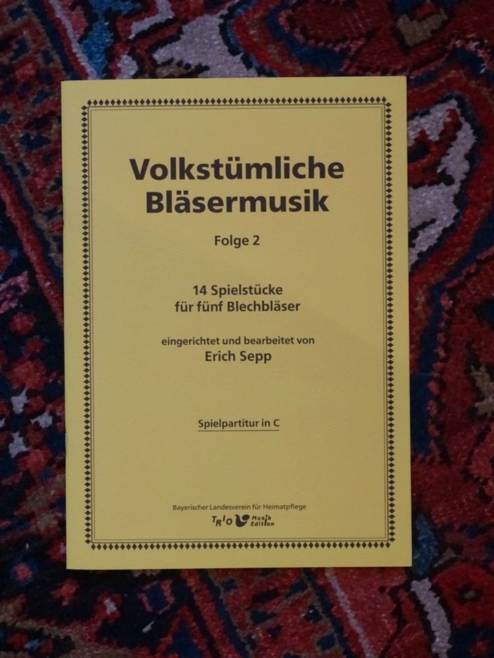 Volkstümliche Bläsermusik, Folge 2 neu in Puchheim