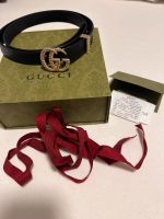 Gucci Gürtel 95 gold schwarz original mit Rechnung Bremen - Neustadt Vorschau