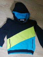 Kaputzensweatshirt Jungen Gr. 140/146 blau/Neongrün  bonprix Sachsen - Freital Vorschau