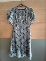 Kleid dunkelblau Glitzer Blumen Orsay festlich Sommer 34 Bayern - Weihenzell Vorschau