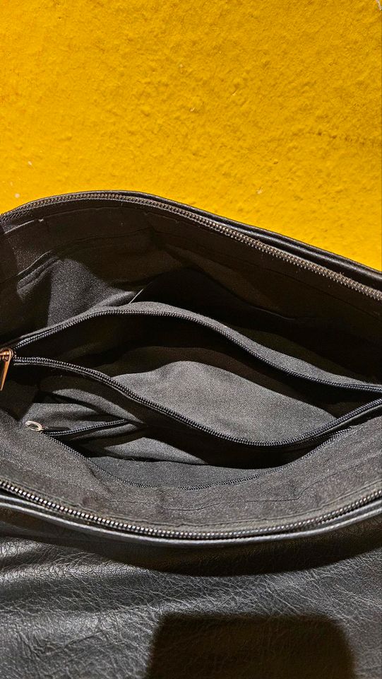 Damen Handtasche Tasche Schwarz Lihao Bags in Siegburg