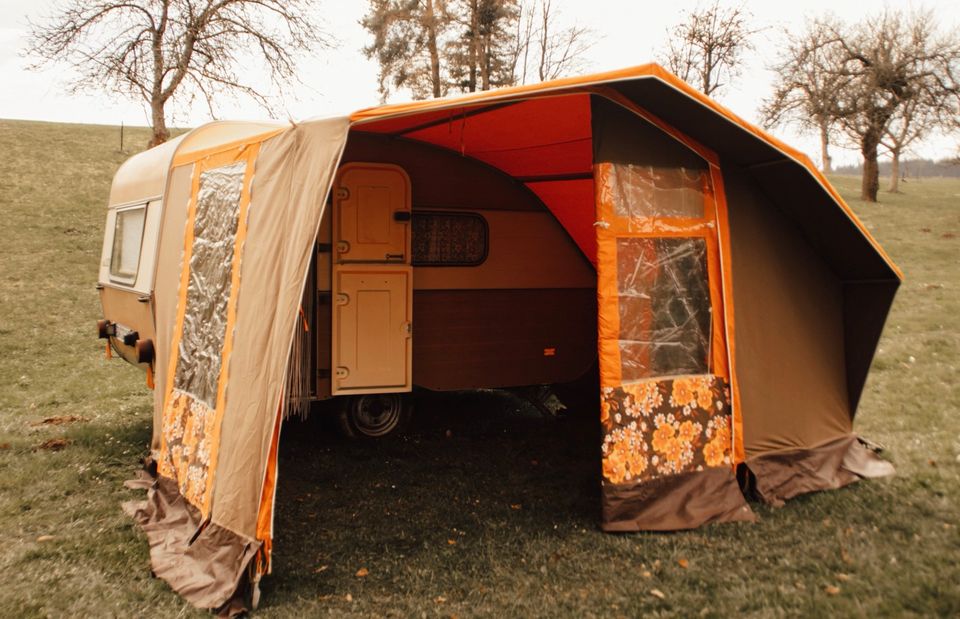 Wohnwagen QEK Aero Mieten Camping, Treffen, Urlaub in Dippoldiswalde