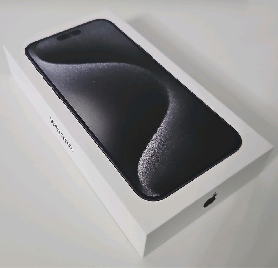 iPhone 15 Pro Max 1 TB Titan Black, Neu, versiegelt, Rechnung in Werne
