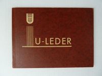 H.H.Ullstein Musterkatalog mit Preisliste für  U-LEDER 1930-Jahre Dresden - Strehlen Vorschau