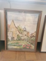 Aquarell Sommerhausen Würzburg bild main Bayern - Würzburg Vorschau