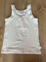 Schiesser Unterhemd weiß mit rosa Tupfen Gr. 140 Bayern - Königsbrunn Vorschau