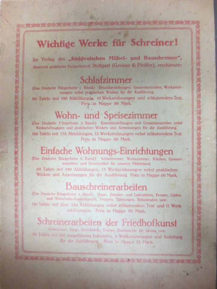 Das Deutsche Bürgerheim von Leonhard Heilborn, Band 1,2 und 4 in Troisdorf