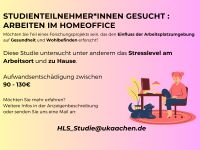 90 - 130 Euro: Studie zu Effekten von Arbeitsplatzumgebungen Rostock - Hansaviertel Vorschau