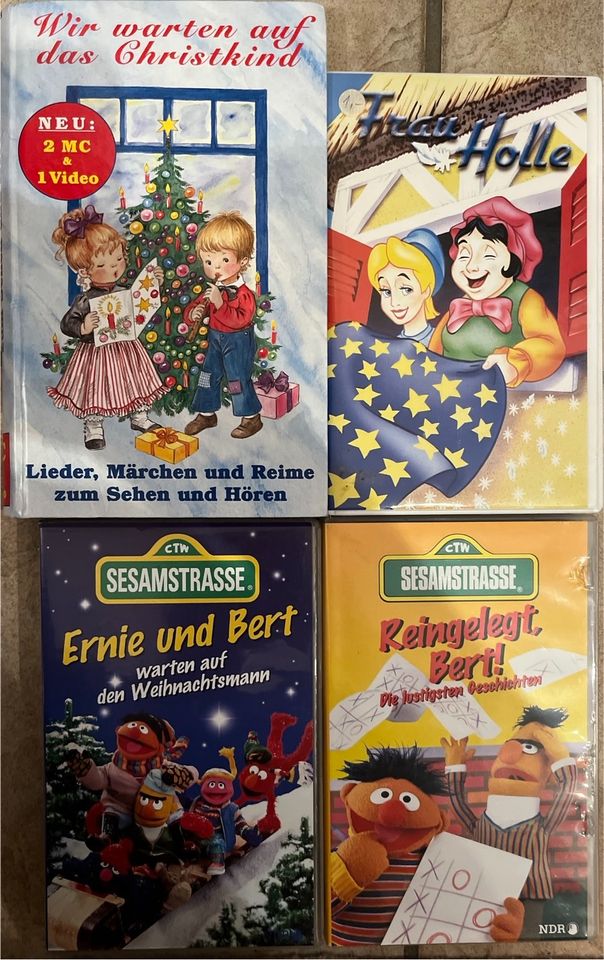 VHS Kassette, Kinder Benjamin Blümchen, Sesamstraße in Dortmund