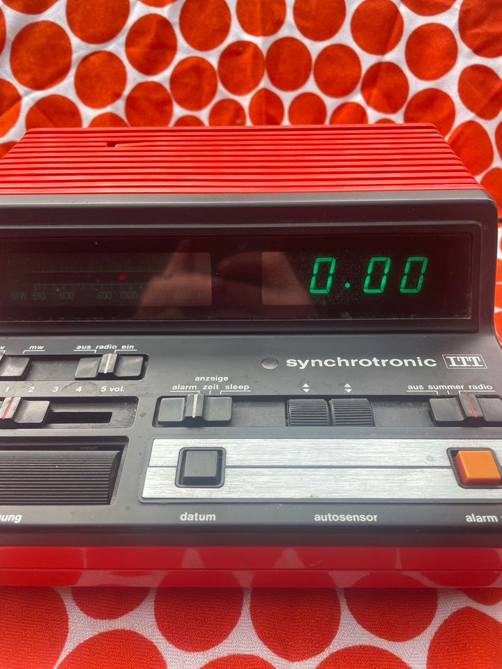 Retro Vintage Radio Synchtronic 109 Space age in Wolfhagen 